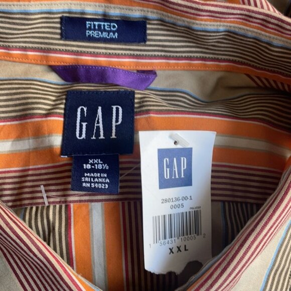 Striped Dress Shirt The Gap XXL - Picture 7 of 9